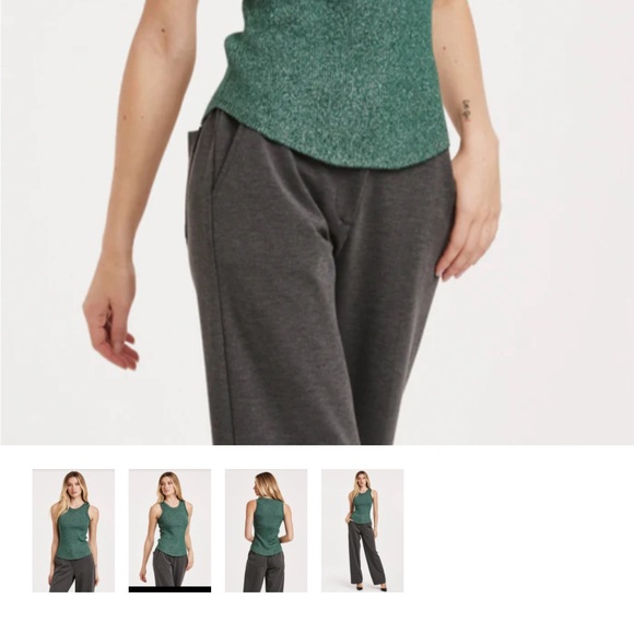 Gorgeous Emerald green shimmer tank- the Cora, by Another Love-size Medium - Picture 8 of 14